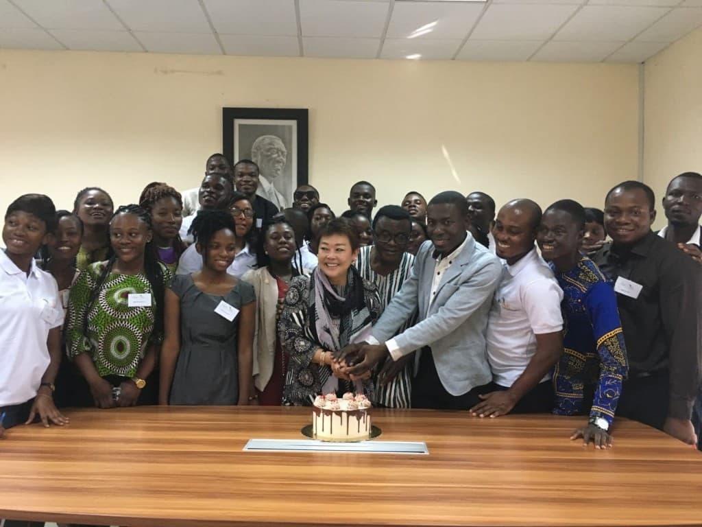 Kufuor Scholars community celebration and fellowship moment